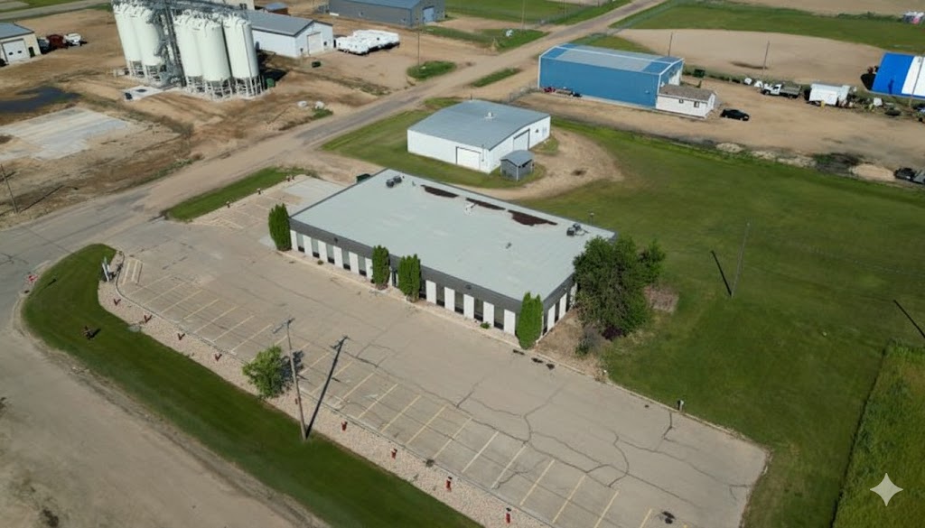 Barrhead aerial photo